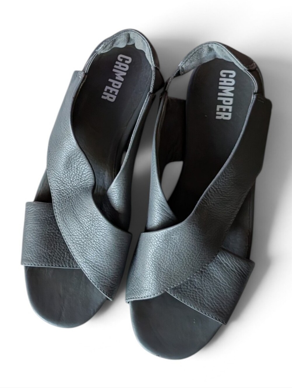 Camper Balloon Slingback Wedge Sandal